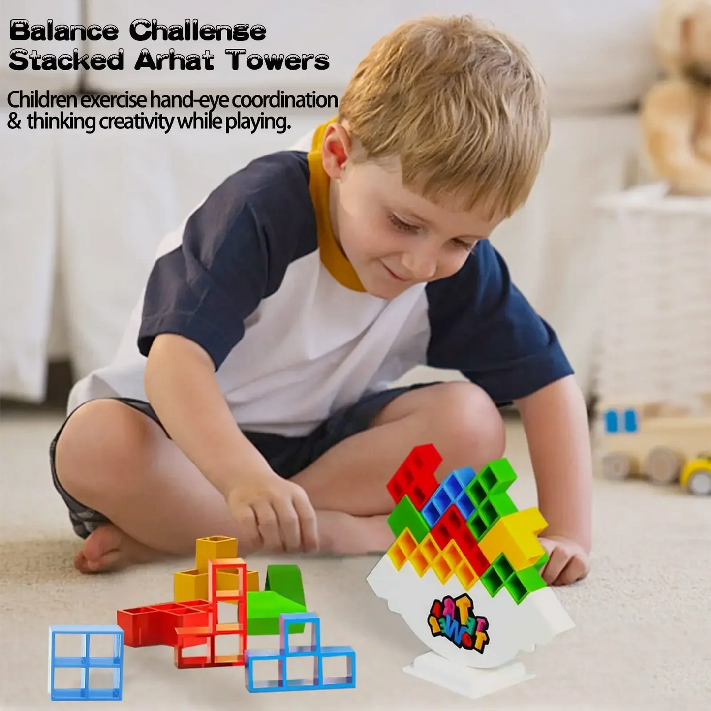 Balancing Tower Game for Kids