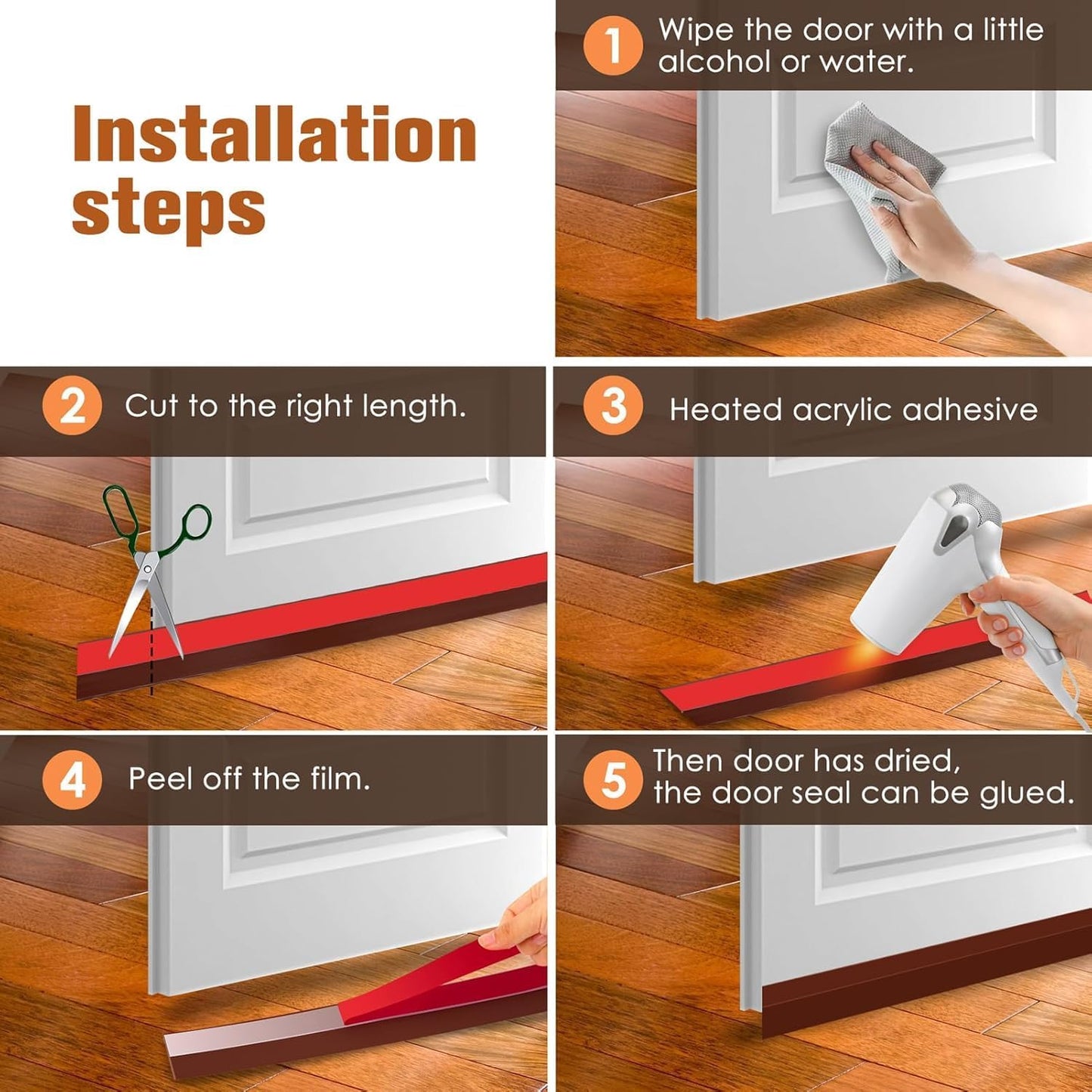 Door Bottom Sealing Strip