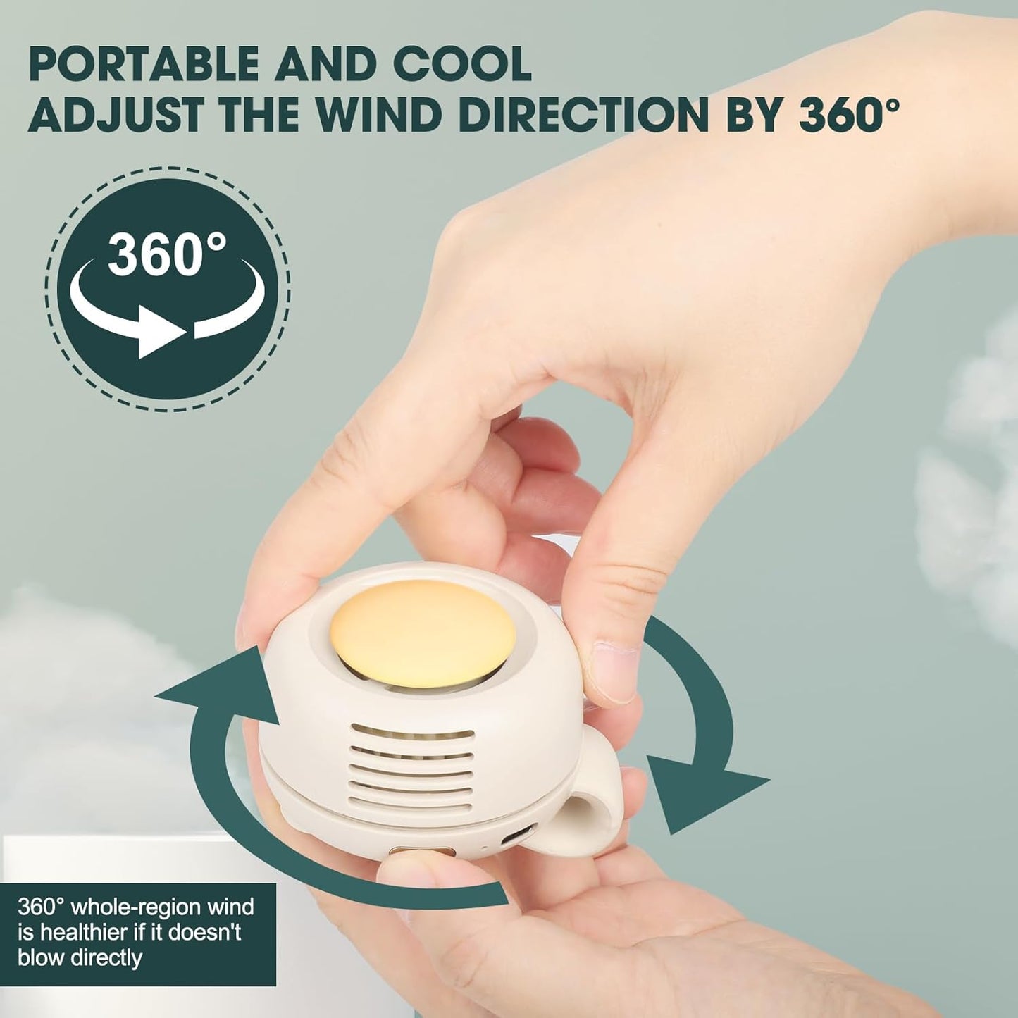 Premium Portable Silent Mini Bladeless Fan