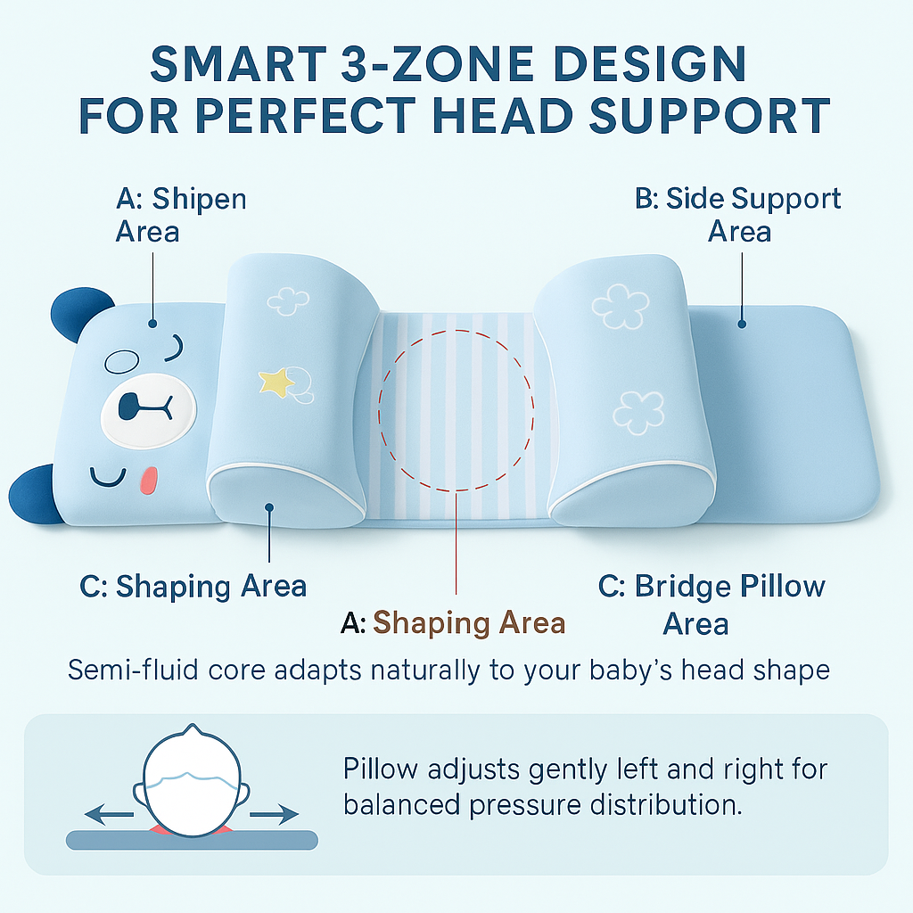 Baby Head Shaping Pillow