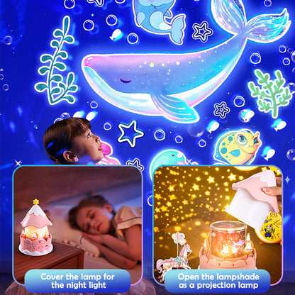 Magical Starry Night Projector Lamp for Kids