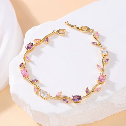 Luxury Women's Tulip Flower Bracelet