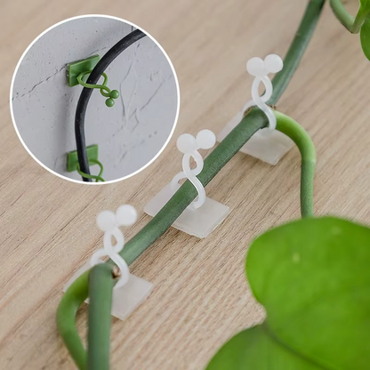 Plant Climbing Self-Adhesive Wall Clips ( 60 Pcs Set )
