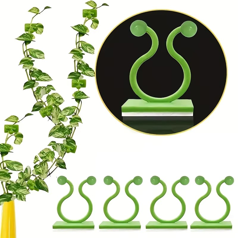 Plant Climbing Self-Adhesive Wall Clips ( 60 Pcs Set )