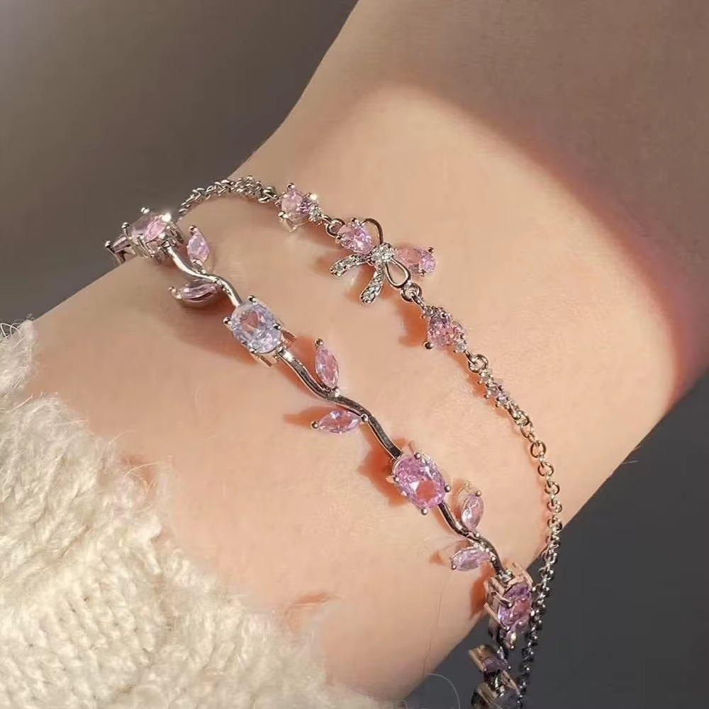 Luxury Women's Tulip Flower Bracelet