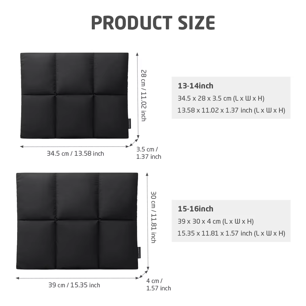 Premium Puffy Laptop Bag ( For 13–14 inch Laptop )