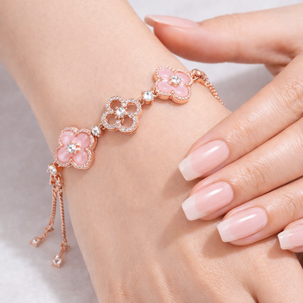 Adjustable Sakura Cleef Bracelet