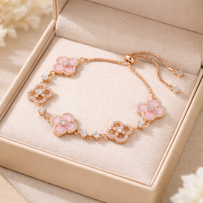 Adjustable Sakura Cleef Bracelet