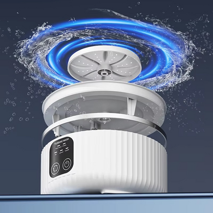 Cordless Portable Mini Washer – Rechargeable Mini Washing Machine for Underwear & Socks