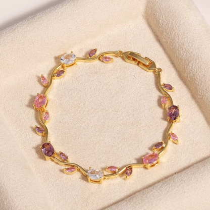 Luxury Women's Tulip Flower Bracelet