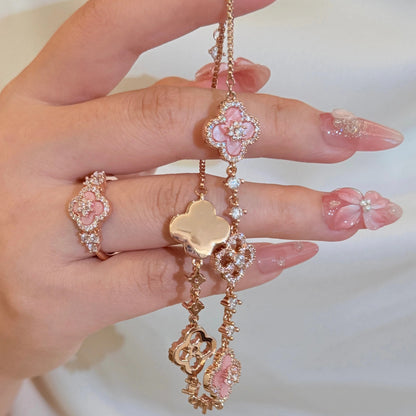 Adjustable Sakura Cleef Bracelet