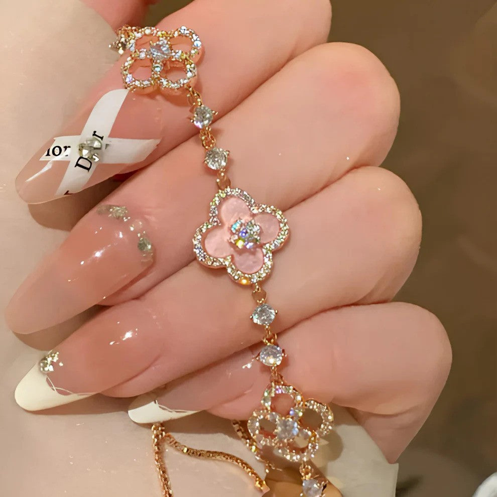 Adjustable Sakura Cleef Bracelet