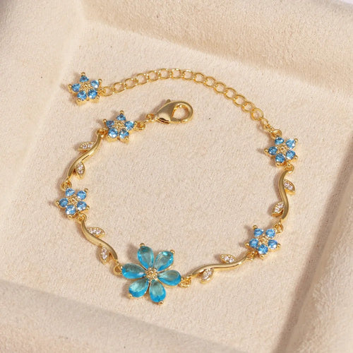 Luxury Women's Floral Bracelet