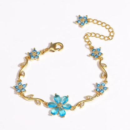 Luxury Women's Floral Bracelet
