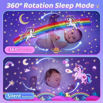 Magical Starry Night Projector Lamp for Kids