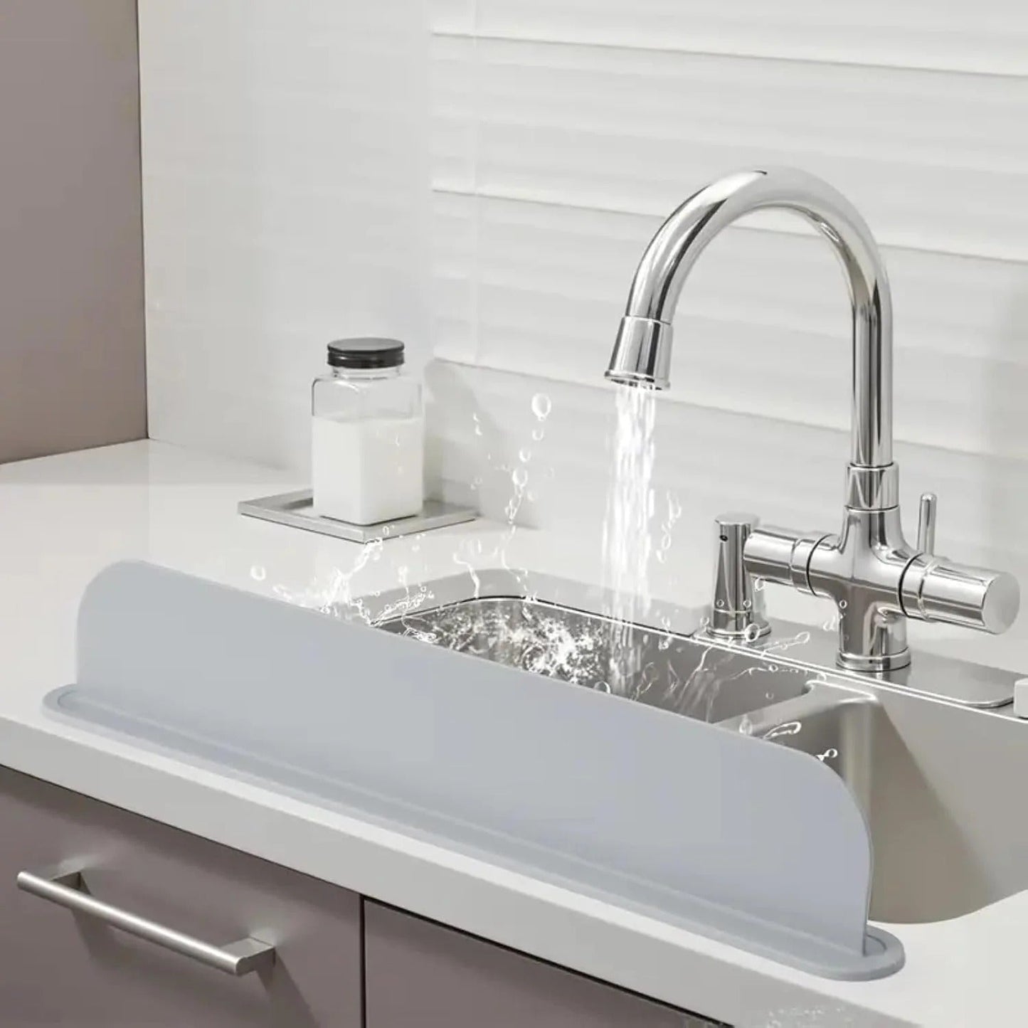 Silicone Sink Splash Guard for Kitchen ( BUY 1 GET 1 FREE )