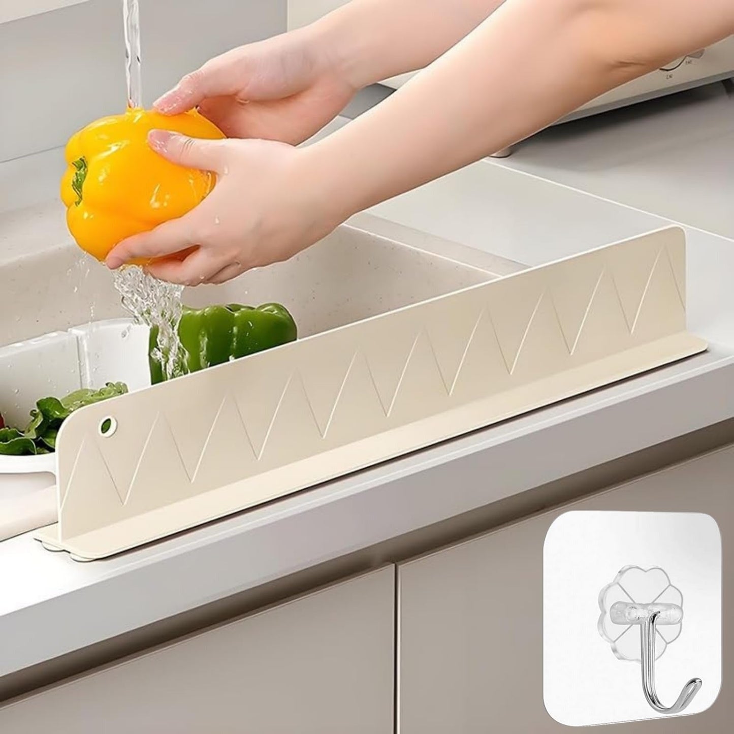Silicone Sink Splash Guard for Kitchen ( BUY 1 GET 1 FREE )