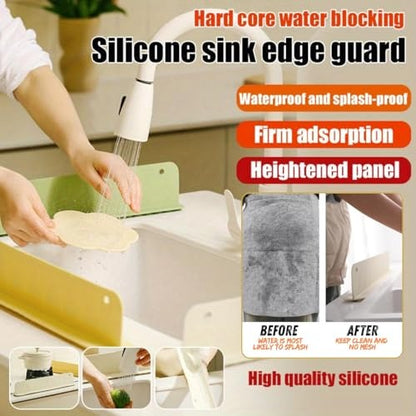 Silicone Sink Splash Guard for Kitchen ( BUY 1 GET 1 FREE )